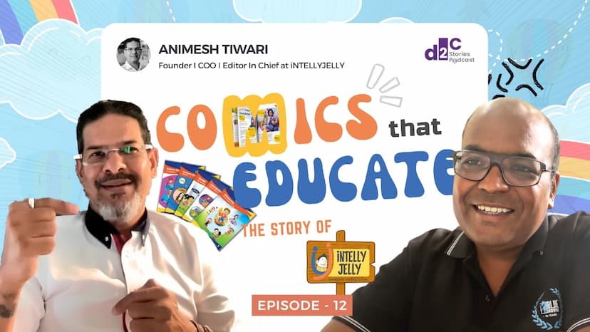 Comics That Teach: Inside iNTELLYJELLY with Animesh Tiwari