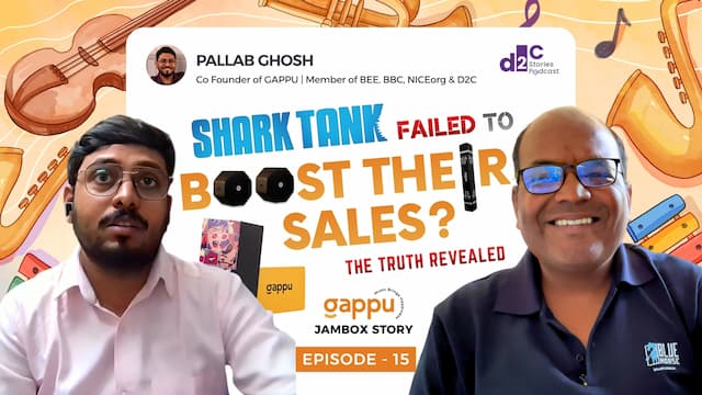 Gappu: India’s First Shark Tank Funded Musical Instrument Brand | Founder Pallab Ghosh | D2C Stories